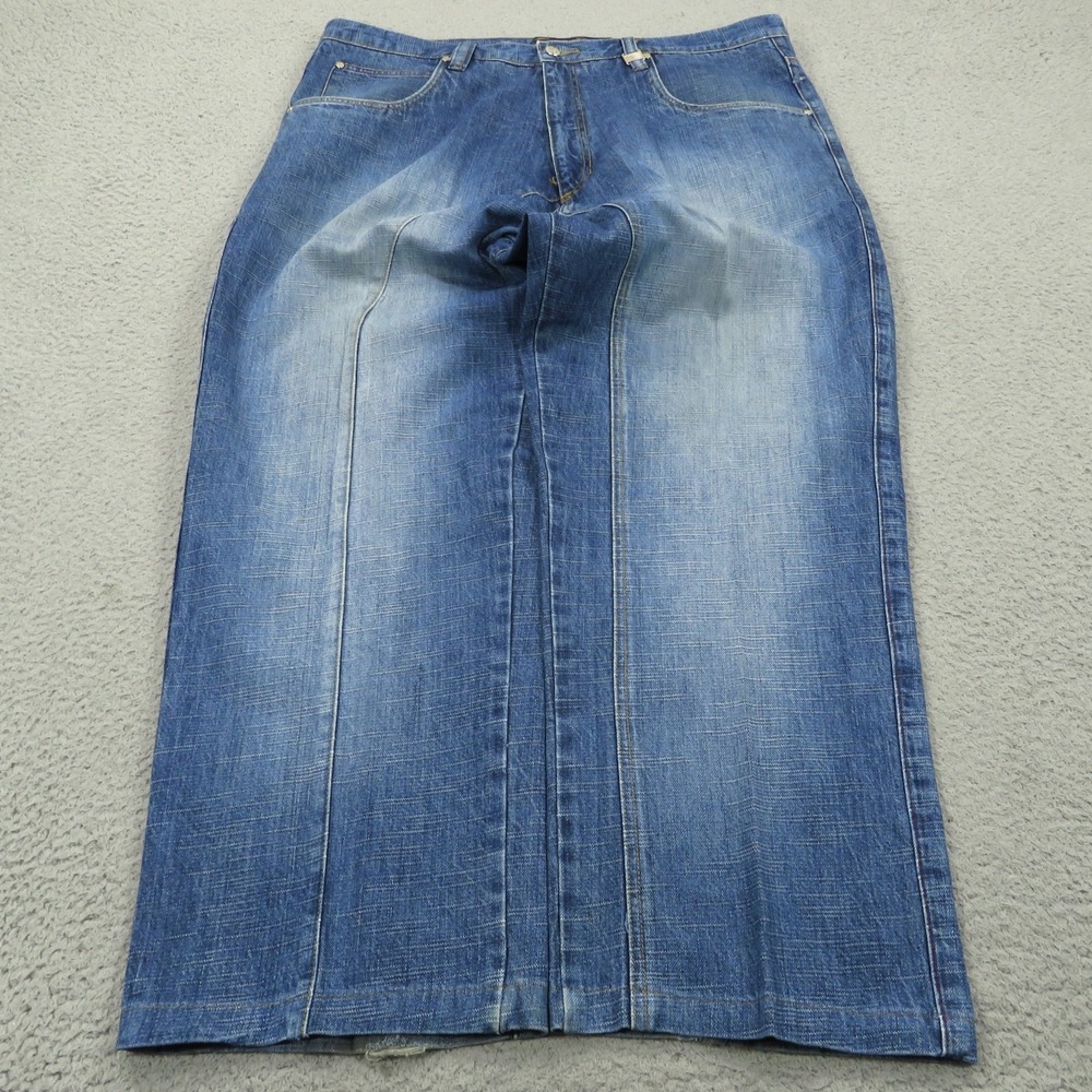 Baggy Jeans Men 40 Y2K Skater Grunge 10" Leg Opening Pipes Utility VTG Phat Farm